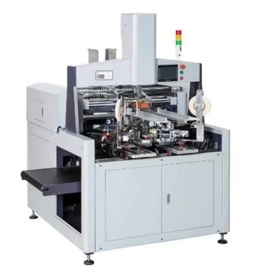 PLC Kontrollü Şekerleme Kutusu Köşe Yapıştırma Makinası 75pcs/dk