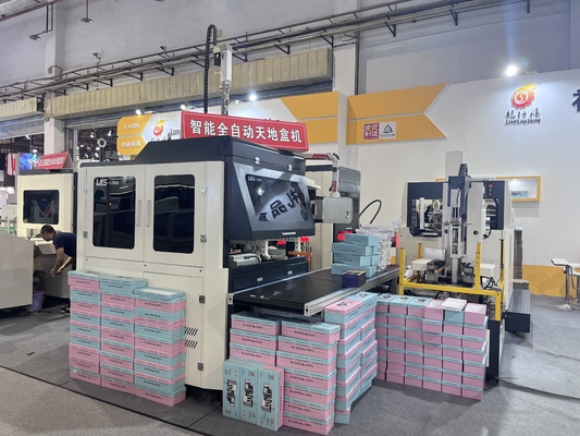Karton Sert Mücevher Kutusu Yapma Makinesi Otomatik Akıllı Paketleme