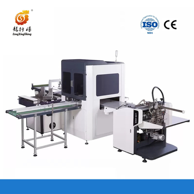 Karton Kutu Paketleme ve Kitap Kapağı ve Cep Telefonu Kutusu İçin Çok Fonksiyonlu Paketleme Makinesi