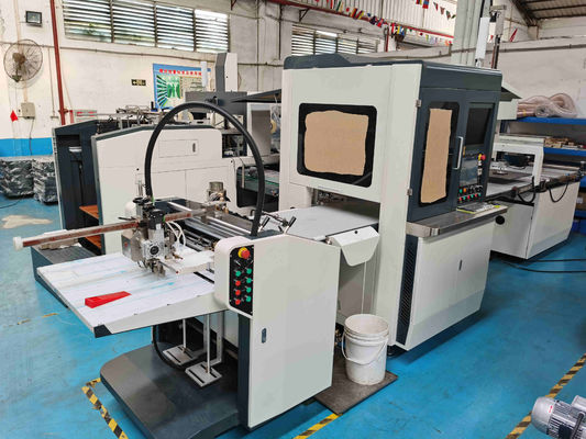 Küpe İç Çamaşırı 100mm 580mm Sarma İçin Sert Kutu Yapma Makinesi