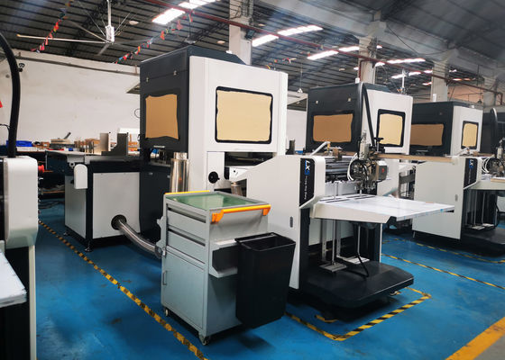 Çok Fonksiyonlu Kitap Kapağı Yapma Makinesi 35pcs / Min Sert Kapak Yapma Makinesi
