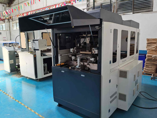 Akıllı Saat 66mm 380mm Sert Kutu Yapma Makinesi Çift Kutu Sarma Sistemi