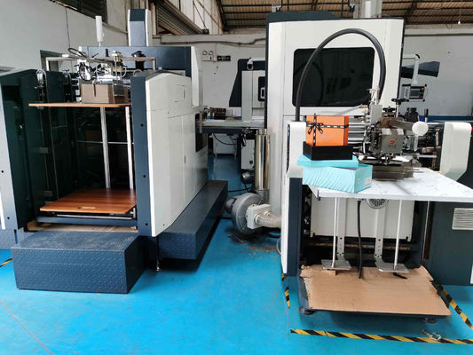 Sert Üst Alt Otomatik Kutu Yapma Makinesi Kutu Genişliği 89mm 400mm