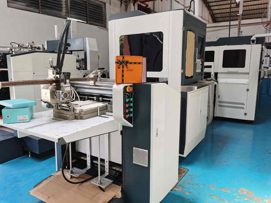 Ayakkabı Giyim Sert Kutu Yapma Makinesi 74mm 400mm Sert Kutu Yapma Makinesi