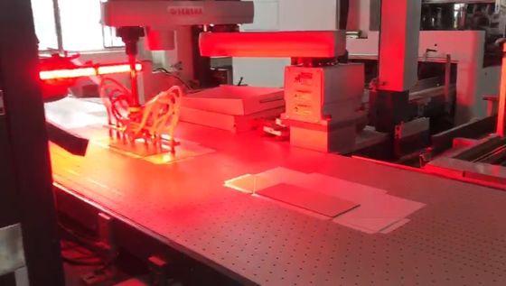 Otomatik Görsel Konumlandırma Makinesi Laminasyon Kutusu Kağıt Karton