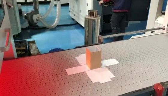 Yapıştırma Besleme Yapıştırma ile Samsung Cep Telefonu Kutuları Fabrikası İçin Otomatik Kutu Yapma Makinesi