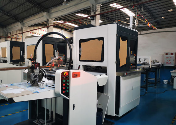 Yapıştırma Besleme Yapıştırma ile Samsung Cep Telefonu Kutuları Fabrikası İçin Otomatik Kutu Yapma Makinesi