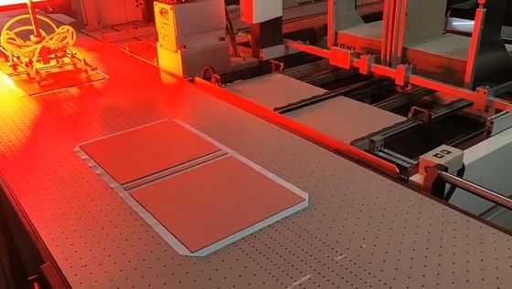 Yapıştırma Besleme Yapıştırma ile Samsung Cep Telefonu Kutuları Fabrikası İçin Otomatik Kutu Yapma Makinesi