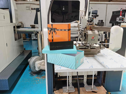 Sert Gıda Preium Ayakkabı Kutusu Yapma Makinesi 0.12mm Görsel Konumlandırma