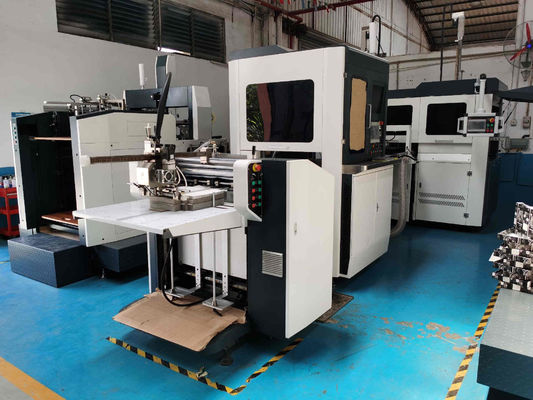Tatlı Sert Kutu Yapma Makinesi 320gsm Karton Kutu İmalat Makinesi 110mm 550mm