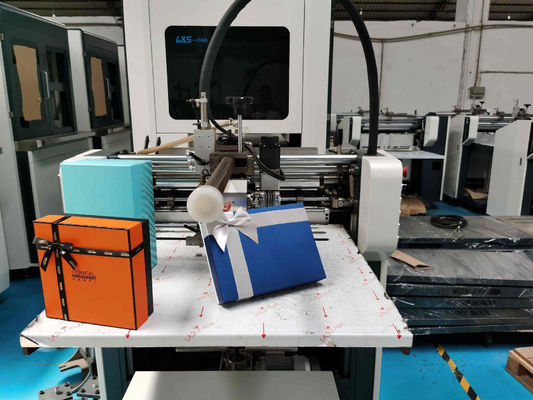 Tatlı Sert Kutu Yapma Makinesi 320gsm Karton Kutu İmalat Makinesi 110mm 550mm