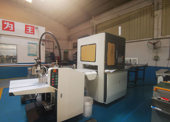 Cep Telefonu İçin Sert Kutu Kağıt Yapıştırma Makinesi H2112mm Kutu Yapıştırma Makinesi