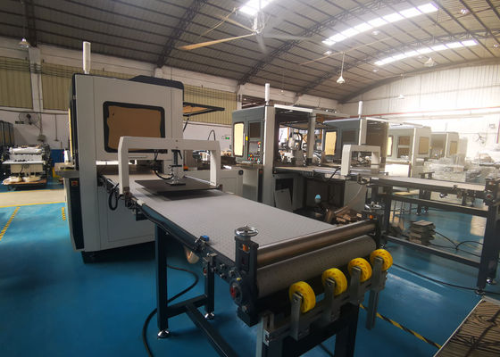 Cep Telefonu İçin Sert Kutu Kağıt Yapıştırma Makinesi H2112mm Kutu Yapıştırma Makinesi