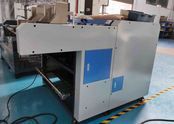 Hediye Kutusu için Sert Kağıt 2Kw 35m / Min Yerleştirme Kurulu Kanal Açma Makinesi