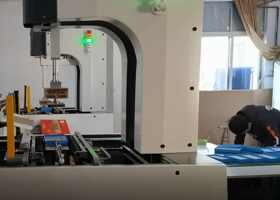 Ticari Ayakkabı Sert Kutu Sarma Makinesi katlama uzunluğu 10mm 100mm