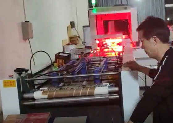 Sunta Kutu Katlama Makinesi Tam Otomatik Cep Telefonu Kapak Yapma Makinesi