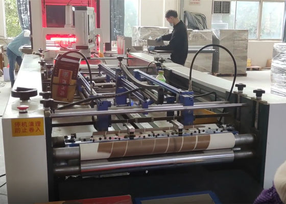 100mm-450mm Otomatik Ciltli Kılıf Yapma Makinesi Şarap Sigara Kutusu