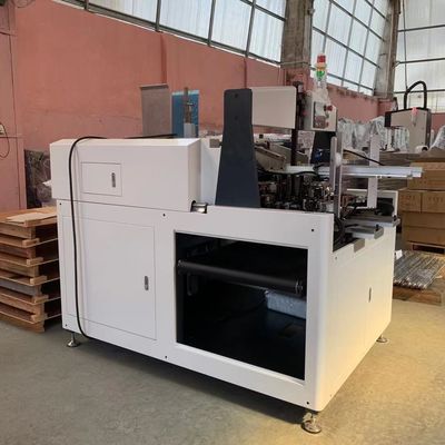 Kağıt Köşe Bantlama Makinesi 75pcs/dk Ay Kek Kutusu Yapma Makinesi