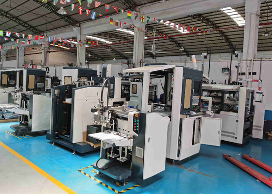 Kutu Genişliği 50mm 250mm Ambalaj Kutusu Yapma Makinesi Sert Kağıt Kutu İmalat Makinesi