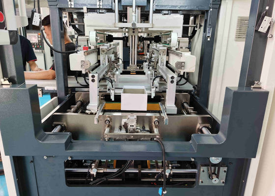 Kutu Genişliği 50mm 250mm Ambalaj Kutusu Yapma Makinesi Sert Kağıt Kutu İmalat Makinesi