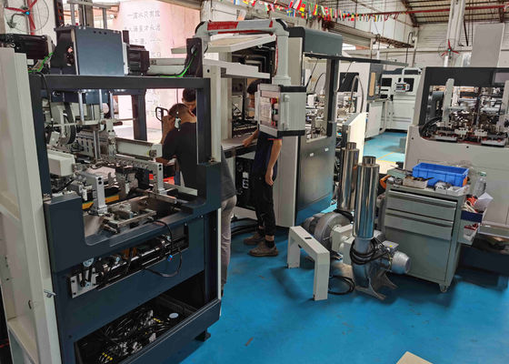 Konumlandırma Ambalaj Kutusu Yapma Makinesi Kutusu Yüksekliği 12mm-100mm