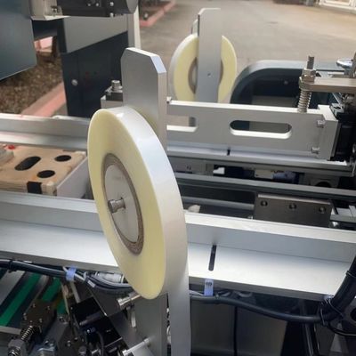 Plastik Sıcak Eriyik Dikiş Mühür Bandı Tek Taraflı Paketleme Makinesi Kutu Köşe Yapıştırma