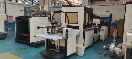 Otomatik Karton Kutu Yapma Makinesi Paketleme Küçük Mücevher Hediyelik Saat